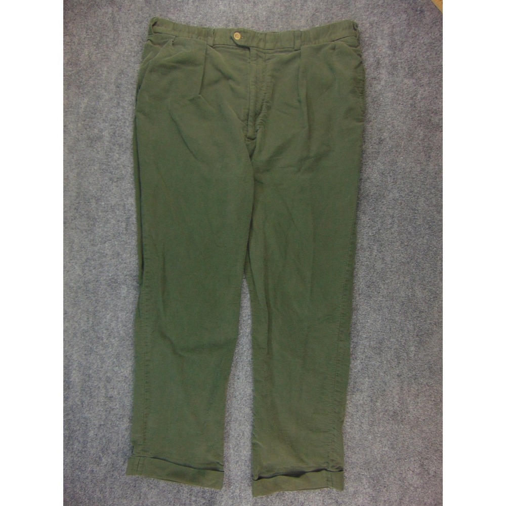 Bills Khakis Pants Mens 42x30 Green Chamois Made in USA Gorpcore Rugged